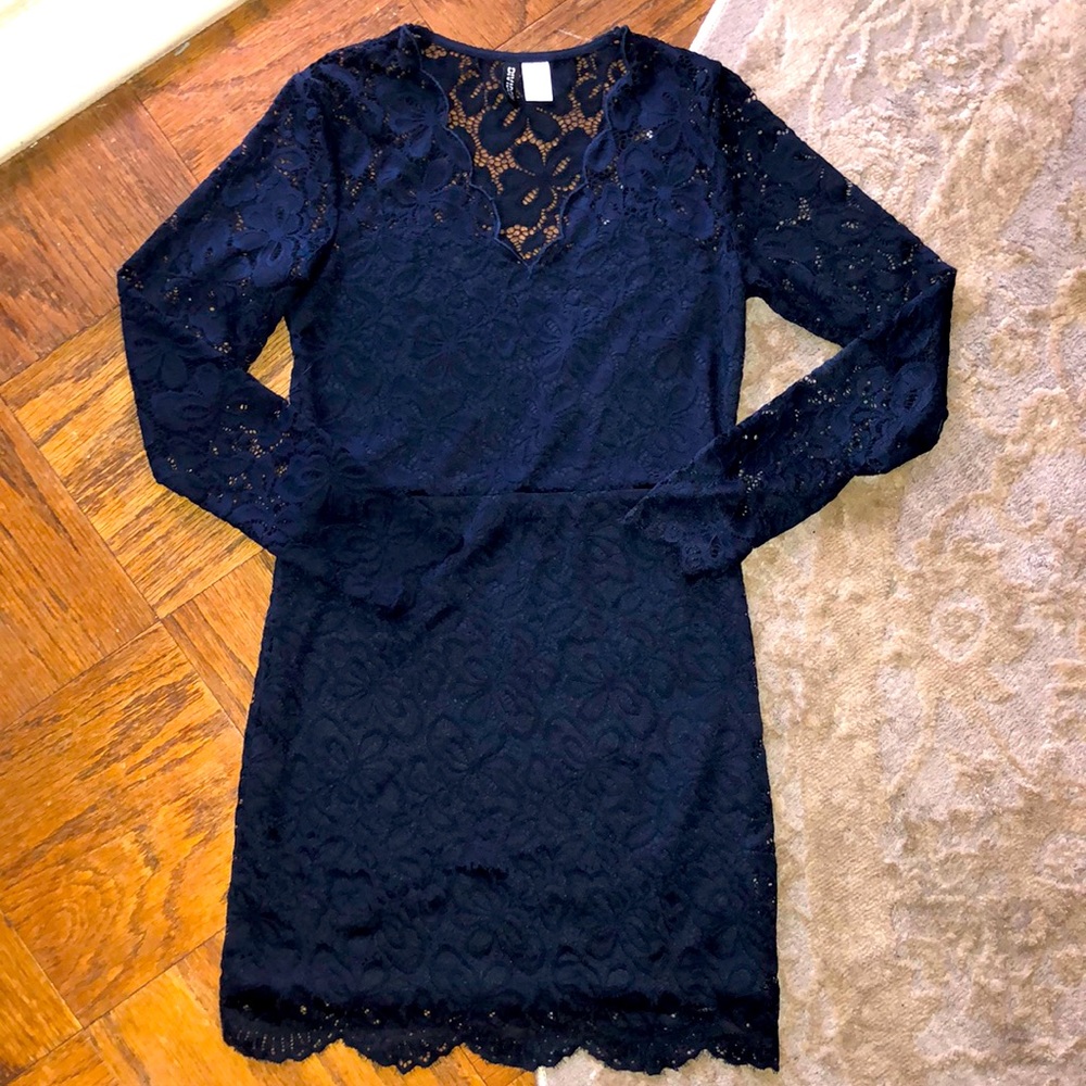 Lace cocktail dress